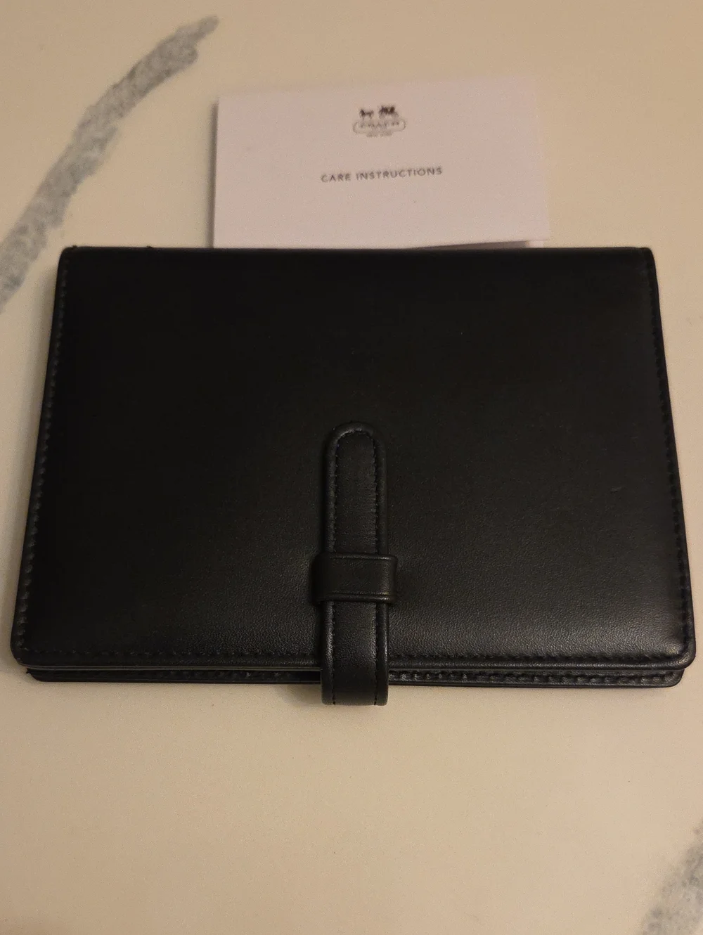 Coach Black Leather Wallet